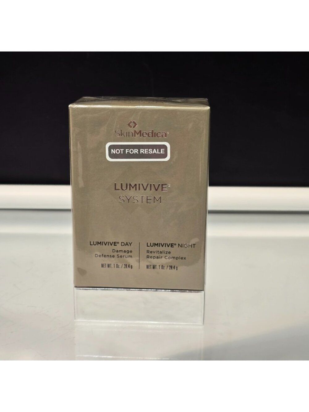 SkinMedica LUMIVIVE System Day & Night Serum Set Retail $268